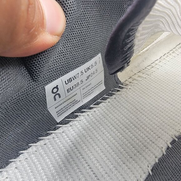 On Running Cloud X 3 Shift Womens 7.5 White Heron Athletic Shoes Lightweight - Picture 9 of 14